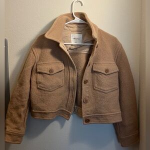 Aritzia Wilfred Free Shirt Jacket Cropped